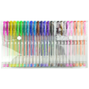 Glitter Gel Pens (100 pack) with 2.5X More Ink - Craft, Kids & Adult Colouring