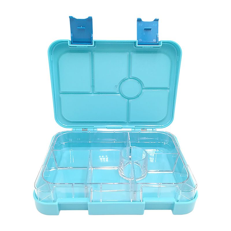 Bento Lunch Box Kids Leakproof Food Container School Picnic - Blue