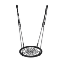 Kids Rope Swing Round Outdoor Birds Crows Nest Spider Web Swing Seat 65cm