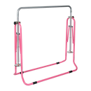 Kids Gymnastics Bars Training Horizontal Bar Monkey Kip Bar Pink