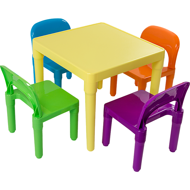 Kids Table and Chairs Play Set Toddler Child Toy Activity Furniture In-Outdoor