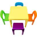 Kids Table and Chairs Play Set Toddler Child Toy Activity Furniture In-Outdoor