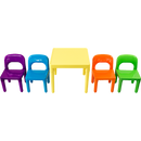 Kids Table and Chairs Play Set Toddler Child Toy Activity Furniture In-Outdoor