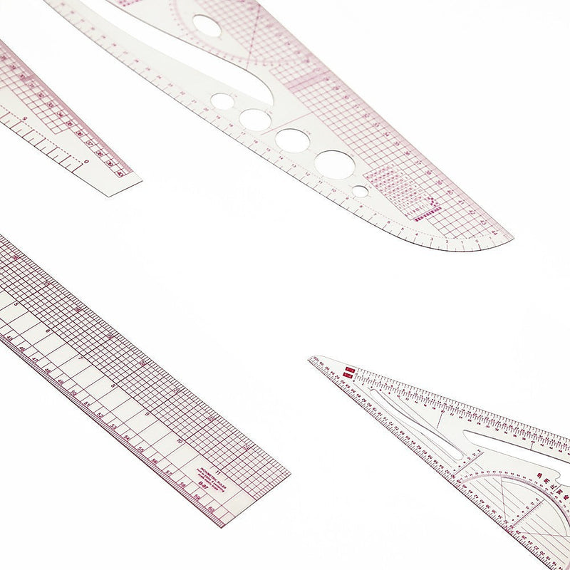 9pc French Curve Ruler Set DIY Sewing Pattern Measuring Tool for Dressmaker