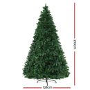 Jingle Jollys Christmas Tree 2.1M Green With 1134 LED Lights Multi Colour