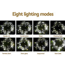 Jingle Jollys 6X3M Christmas Curtain Fairy Lights String 600LED Party Wedding CW