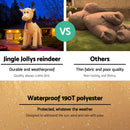 Jingle Jollys Inflatable Christmas Santa 5M Xmas Outdoor Decorations LED Lights