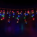Jingle Jollys 500 LED Solar Powered Christmas Icicle Lights 20M Outdoor Fairy String Party Multicolour
