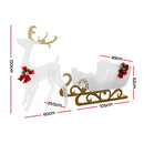 Jingle Jollys Christmas Lights Motif LED Rope Light Reindeer Sleigh Xmas Decor