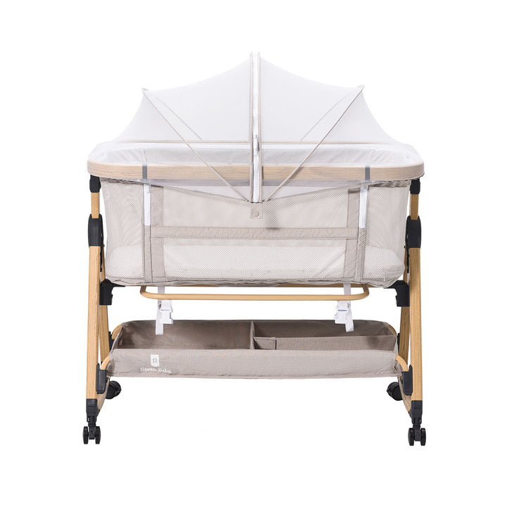 Rever Bebe Dream On Me Air Bassinet Co Sleeper Sand Beige