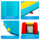 Oxford cloth, anchoring points, air outlet and mesh panels