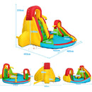 Water park dimensions and rear views