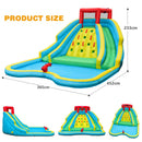 Curved twin-slide water park dimensions