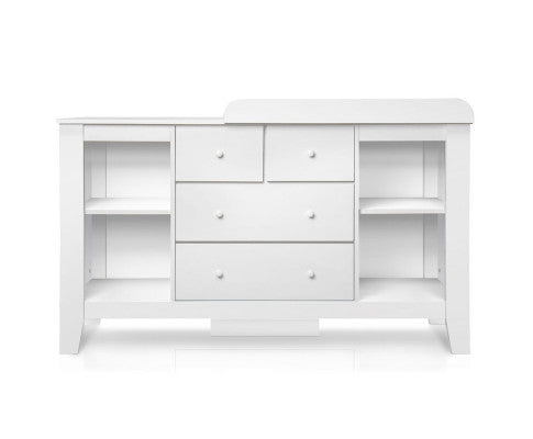 Baby Direct Change Table with Drawers - White (Pre order for Jan 2025)