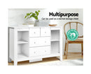 Baby Direct Change Table with Drawers - White (Pre order for Jan 2025)