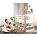 Babyhood Bella Cot Natural/White