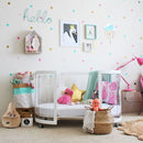 Babyhood Kaylula Sova Cot Clear White + Mattress