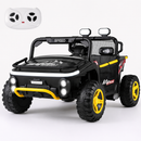 24V Ride on Toy for Kids with Horn and Music for Boys and Girls in Black