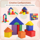11-Piece Colourful Foam Building and Climbing Block Set – alternative block configurations