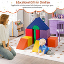 11-Piece Colourful Foam Building and Climbing Block Set – supervised indoor play example