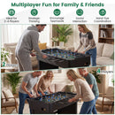 119 cm Foosball Table with 22 Players, Black, view 6