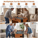 119 cm Foosball Table with 22 Players, Natural, view 7