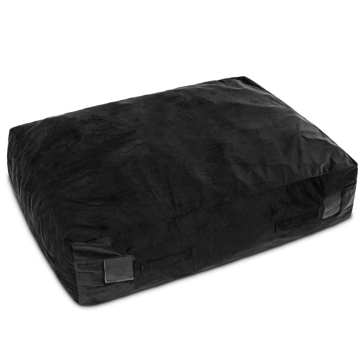 Black foam-block crash pad, product view 2