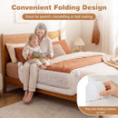 120 cm Folding Bed Rail with Adjustable Height – side folding button and lowered rail