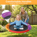 120 cm Saucer Swing with Removable Headrest – integrated fabric handles