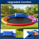 120 cm Saucer Swing with Removable Headrest – removable headrest and fastening detail