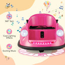 12V Kids Bumper Car with Remote Control and LED Lights – Lights, music and turning function