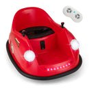 12V Kids Bumper Car with Remote Control and LED Lights – Red variant hero and remote