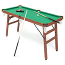 138 cm Folding Pool Table with Cues and Balls, product view 2