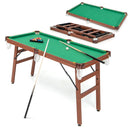 138 cm Folding Pool Table with Cues and Balls, product view 6