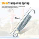 20 Pack 14 cm Trampoline Springs with T-Hook Tool – Hook-to-hook spring measurement