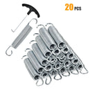 20 Pack 14 cm Trampoline Springs with T-Hook Tool – Twenty springs and included T-hook tool