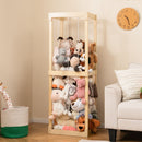 300 L Vertical Soft-Toy Storage Organiser – Natural product view 1