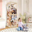 300 L Vertical Soft-Toy Storage Organiser – Natural product view 2