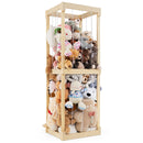 300 L Vertical Soft-Toy Storage Organiser – Natural product view 3