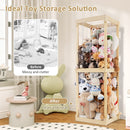 300 L Vertical Soft-Toy Storage Organiser – Natural product view 8