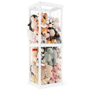 300 L Vertical Soft-Toy Storage Organiser – White product view 3