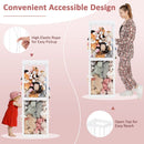 300 L Vertical Soft-Toy Storage Organiser – White product view 6