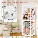 300 L Vertical Soft-Toy Storage Organiser – White product view 8