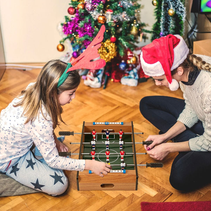 51 cm Tabletop Foosball Game – Brown view 1