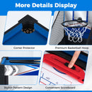 6-in-1 Family Games Table, Blue/Black/White, view 9