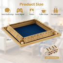 60cm Wooden Shut the Box Game, Natural, view 5