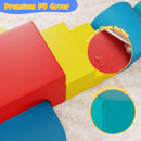 7-Piece Foam Climbing Set with Arches and Floor Mat – Red – detail view
