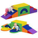 7-Piece Foam Climbing Set with Arches and Floor Mat – Yellow – detail view