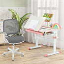 Adjustable Kids Mesh Desk Chair with Armrests – Grey, view 2