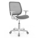 Adjustable Kids Mesh Desk Chair with Armrests – Grey, view 3